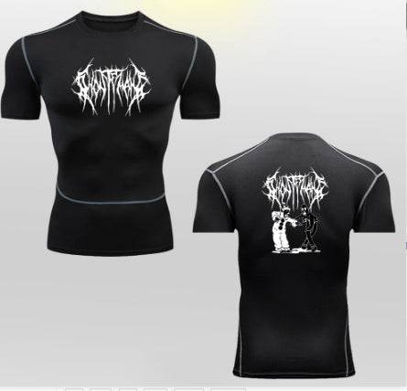 Lycra Spandex Sport Running Fitness Workout Gym T-shirt for men - Velora