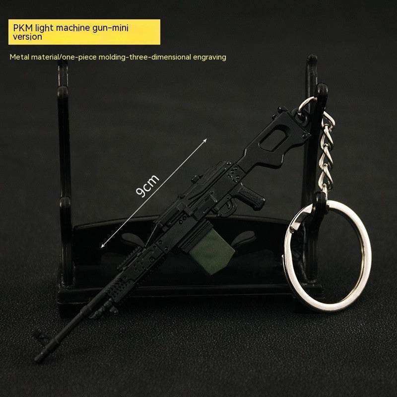 Gun Metal Toys Keychain - Velora