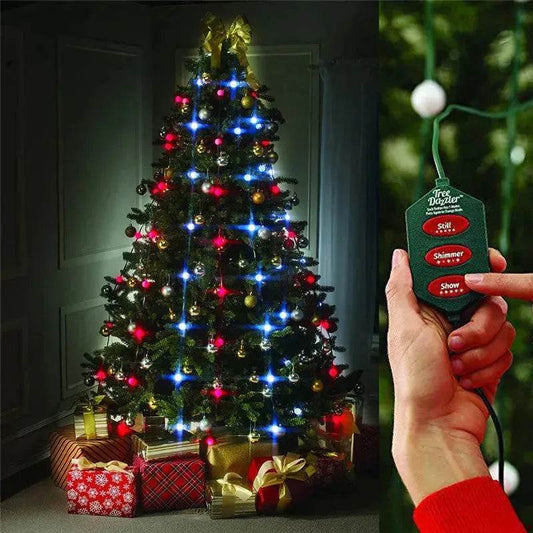 64 Light Dazzler Shower Tree Light Show Of Christmas Tree - Velora