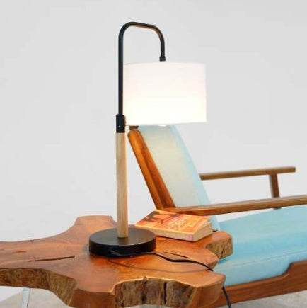 New Design Small Modern Stylish Desk Lamp In Stock In The United States,Easy To Install For Bedside Table Lamp, Night Light, Study Lamp, Arcus Paniz Simple Table Lamp With Cylinder Shade 110V - Velora