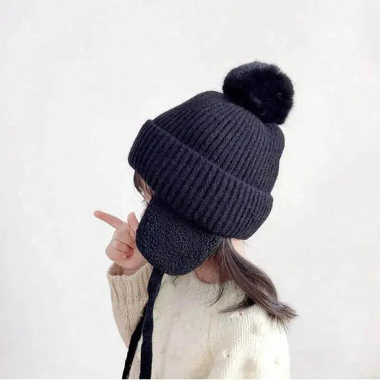 Autumn And Winter Children's Cute Knitting Wool Hat Winter - Velora