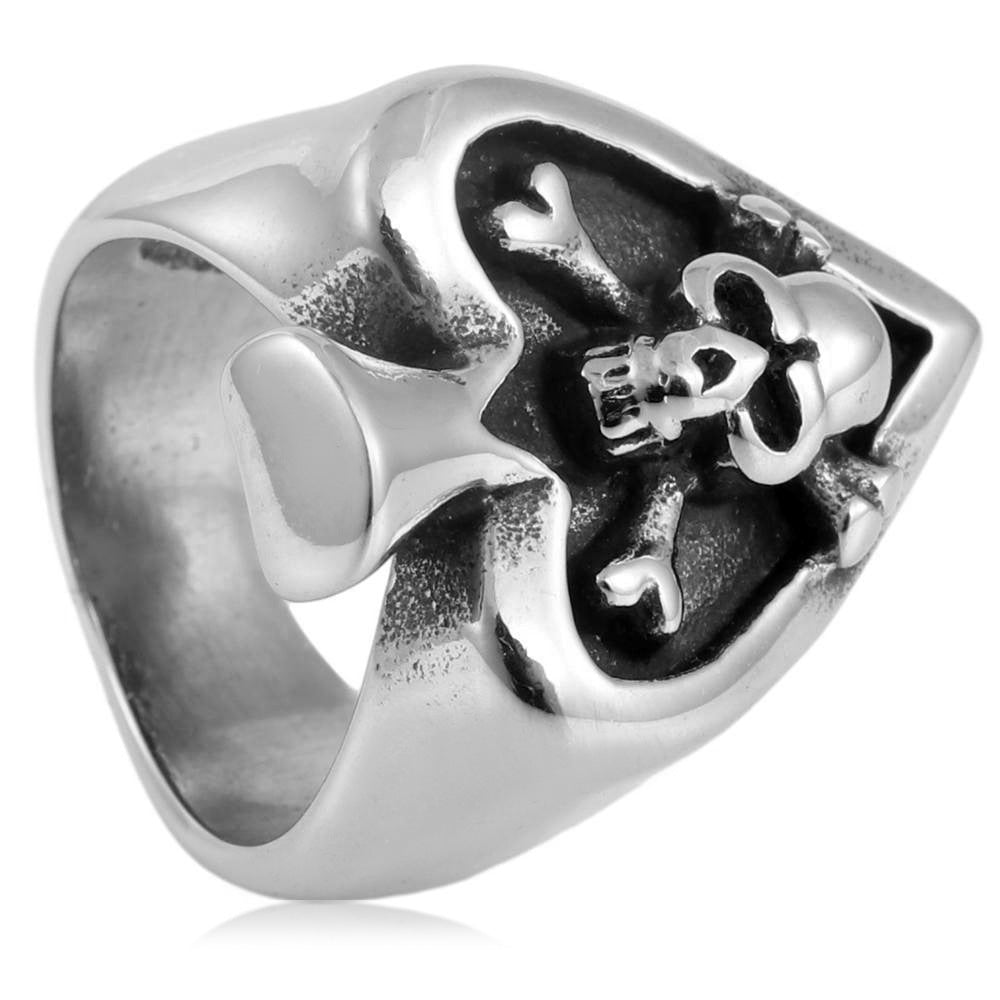 Artistic Retro Men's Ring Skull