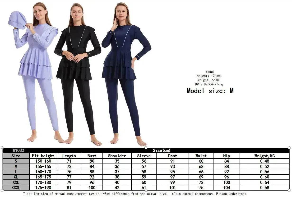 Middle East Swimsuit Conservative Swimsuit - Velora