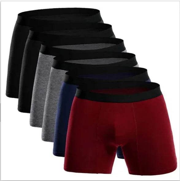 Men's Underwear Cotton Plus Size Men's Boxer Briefs - Velora