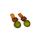 Fall Jewelry Set with Bold Chunky Statement Necklace & Long Geometric Earrings - Velora Luxury Fashion
