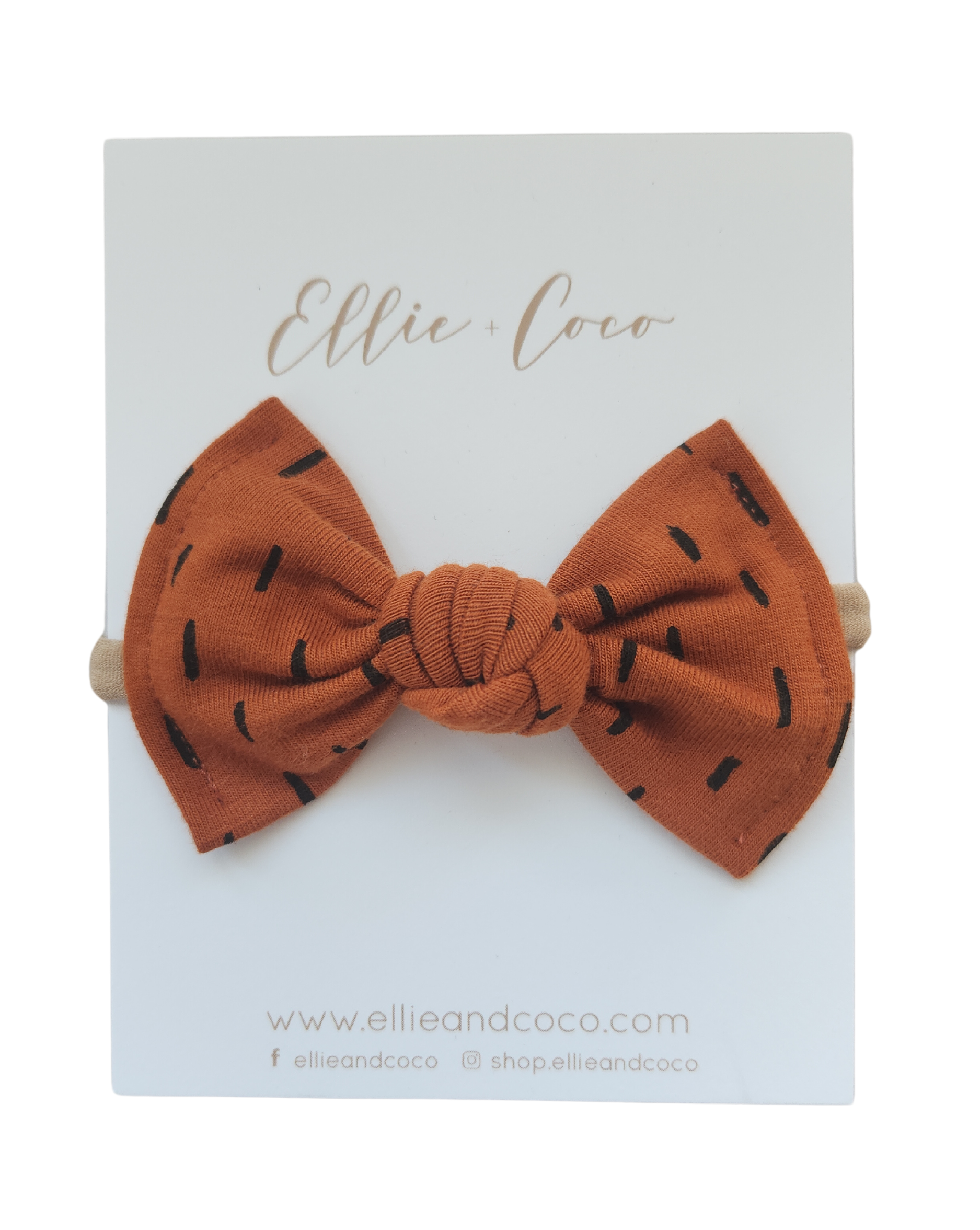 Knot Bow | Autumn Dash - Velora