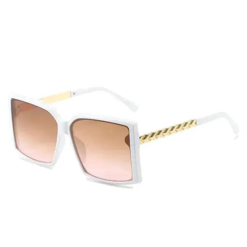 Fashion Box Simple Catwalk Light Luxury Sunglasses - Velora