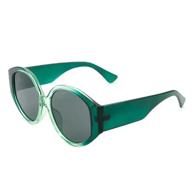 Fashion Round Frame Colorful Sunglasses - Velora