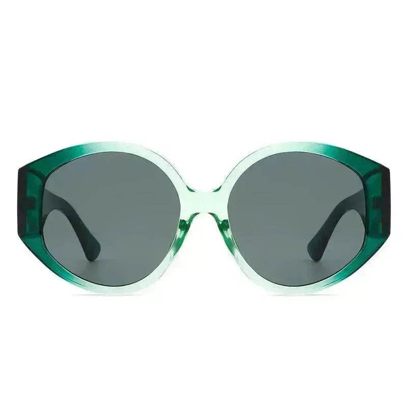 Fashion Round Frame Colorful Sunglasses - Velora