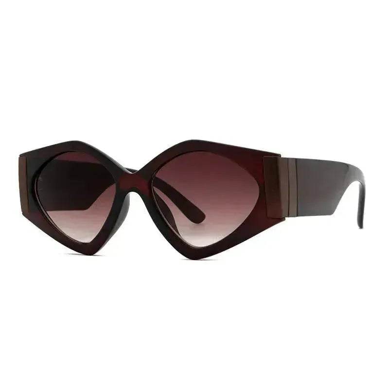 Fashion Small Frame Cat Eye Female Sunglasses - Velora