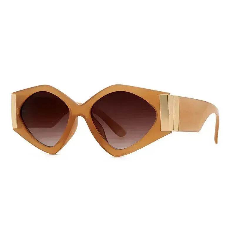 Fashion Small Frame Cat Eye Female Sunglasses - Velora