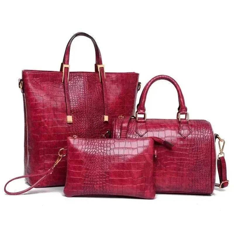 Fashion Three-piece Work Travel Women's handbag - Velora