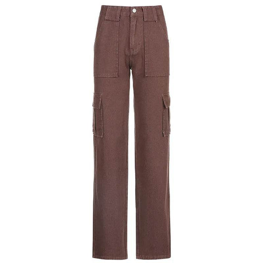 Women Streetwear Fashion Oversize Trouser Cargo Harajuku Sweatpants Iamhotty - Velora