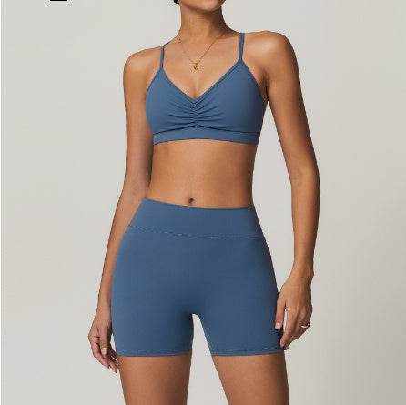 2pcs Yoga Outfit set Sport Fitness Workout Gym wear for women - Velora