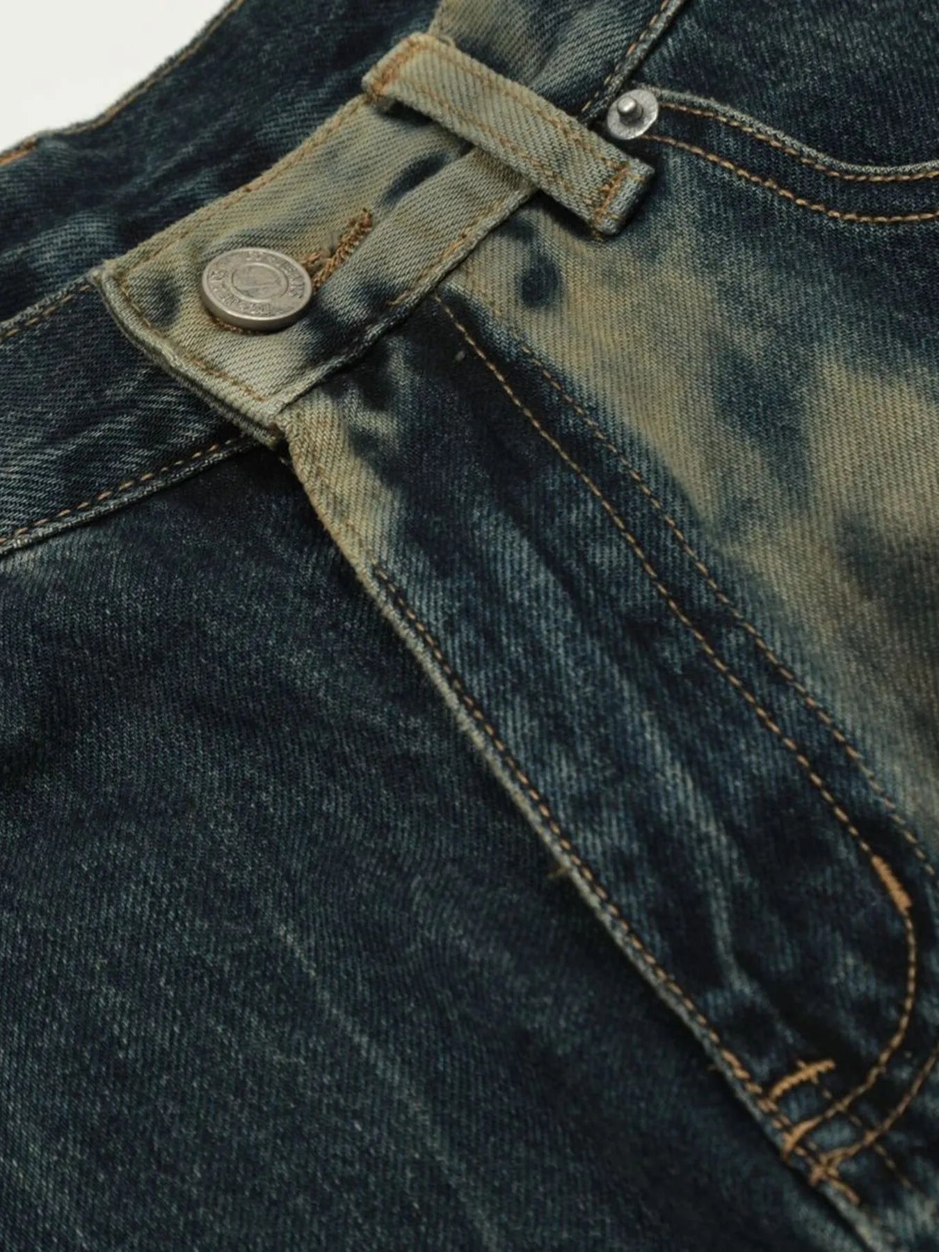 Men's Wash Loose Fit Jeans - Velora