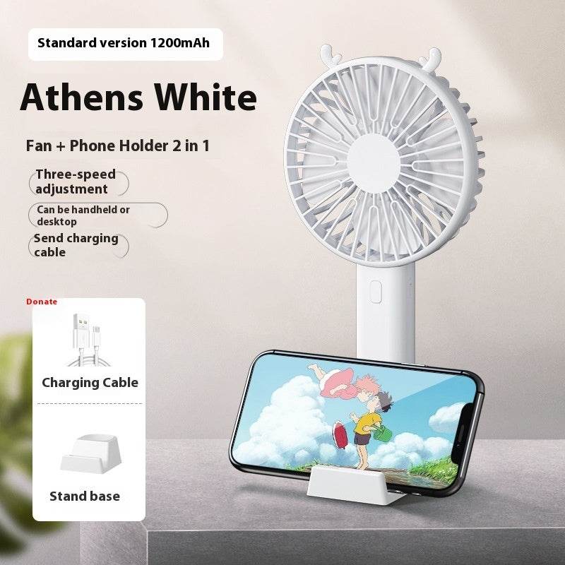 Handheld Usb Mini Portable Folding Aromatherapy Fan - Velora