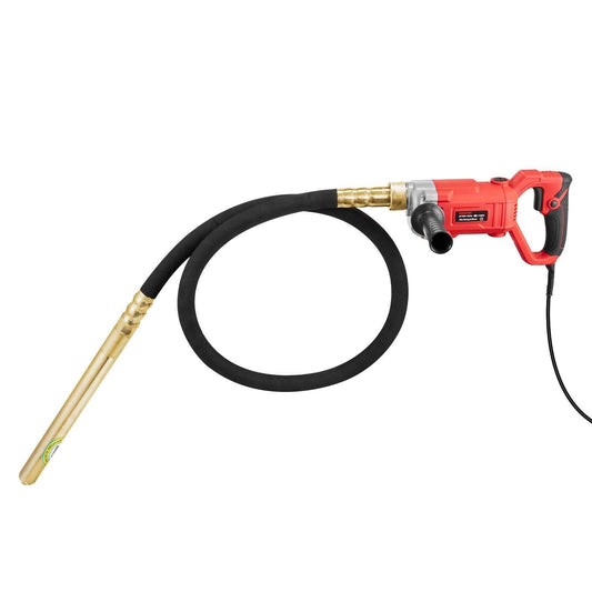 Handheld Concrete Vibrator, 800W Electric Vibrator 13000 VPM - Velora