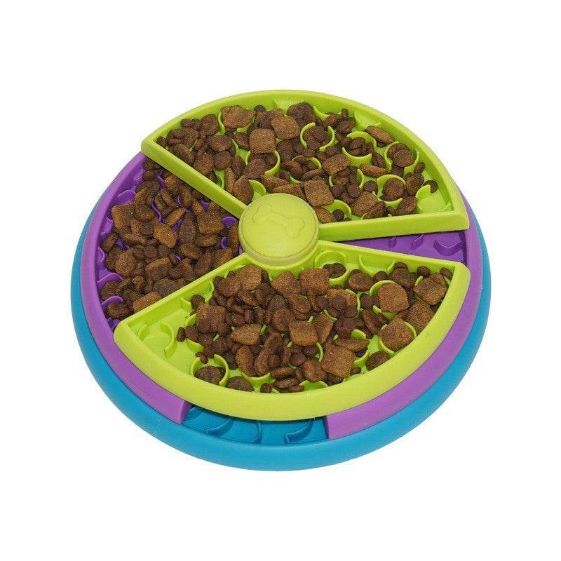 3 Layer Pet Dog Slow Feeder Bowl Anti Choking Puzzle feeder for Dog - Velora