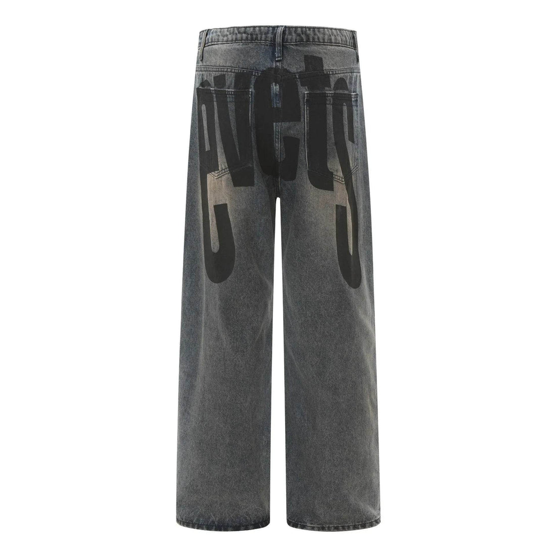 High Street American Washed Distressed Baggy Denim Baggy Jeans Pant Pant unisex