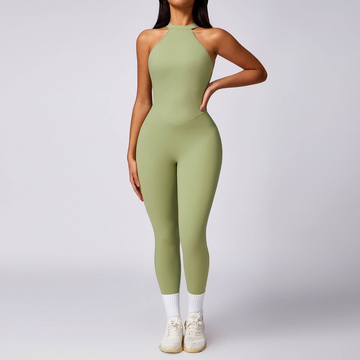 Unitard Jumpsuit Workout Fitness Gym Jumpsuit Athleisure wear - Velora