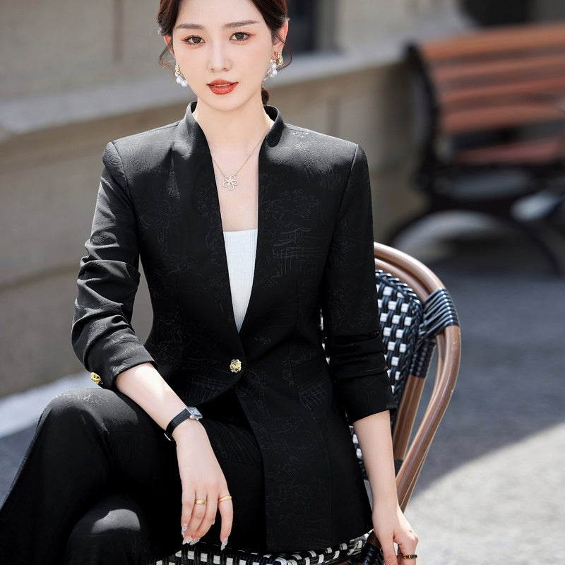 Female Autumn And Winter Long Sleeves Fashionable Suit