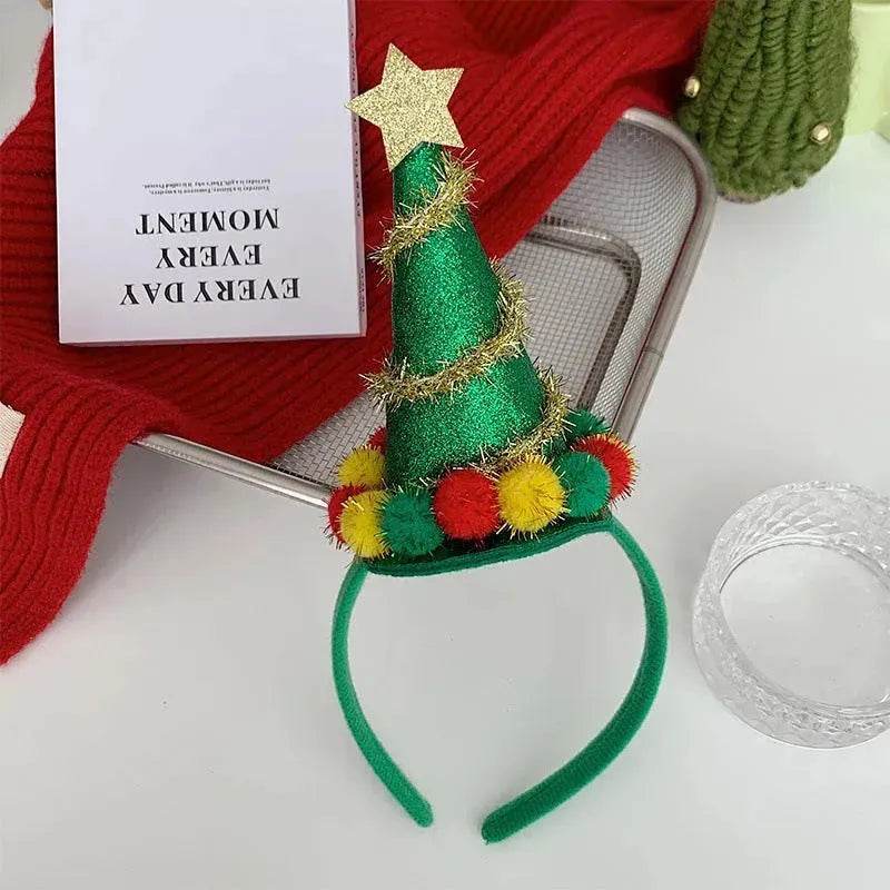 Christmas With Light Headband Snowflake Women's - Velora