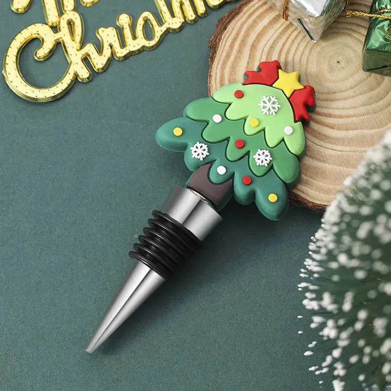 Christmas Holiday Wine Bottle stopper Gift Idea 2024 - Velora
