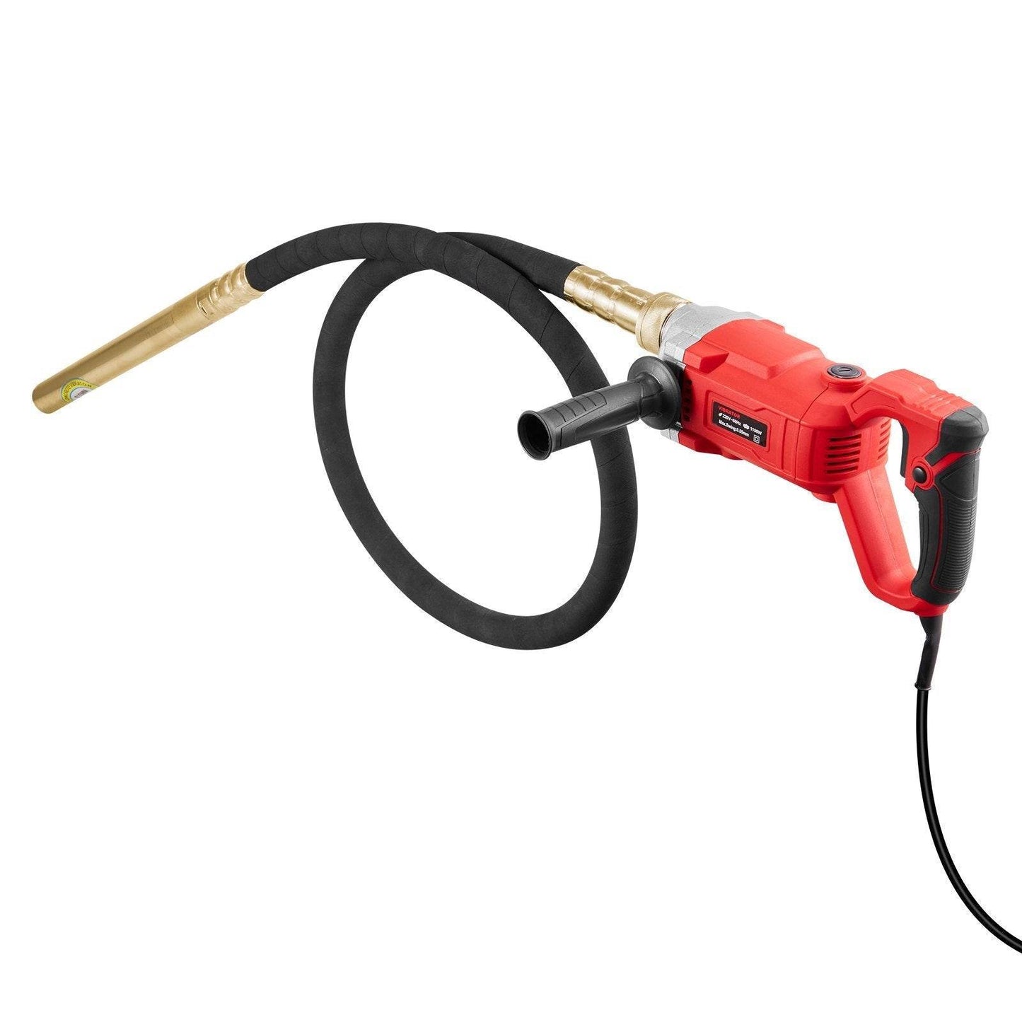 Handheld Concrete Vibrator, 800W Electric Vibrator 13000 VPM - Velora