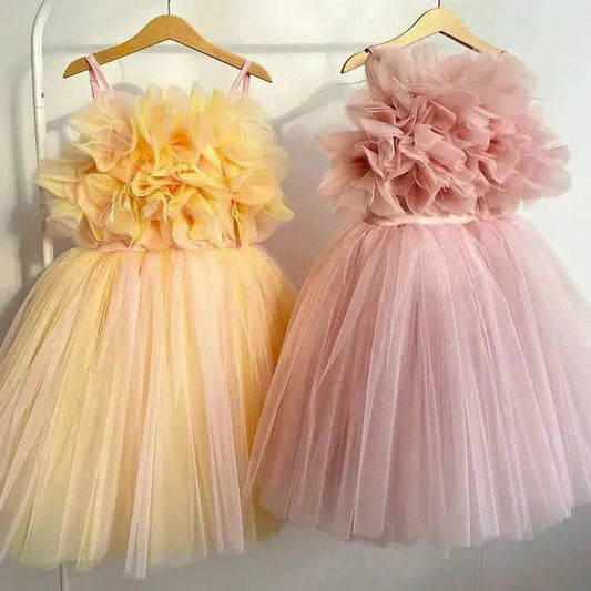 Flower Girl Princess Ball gown for kids - Velora
