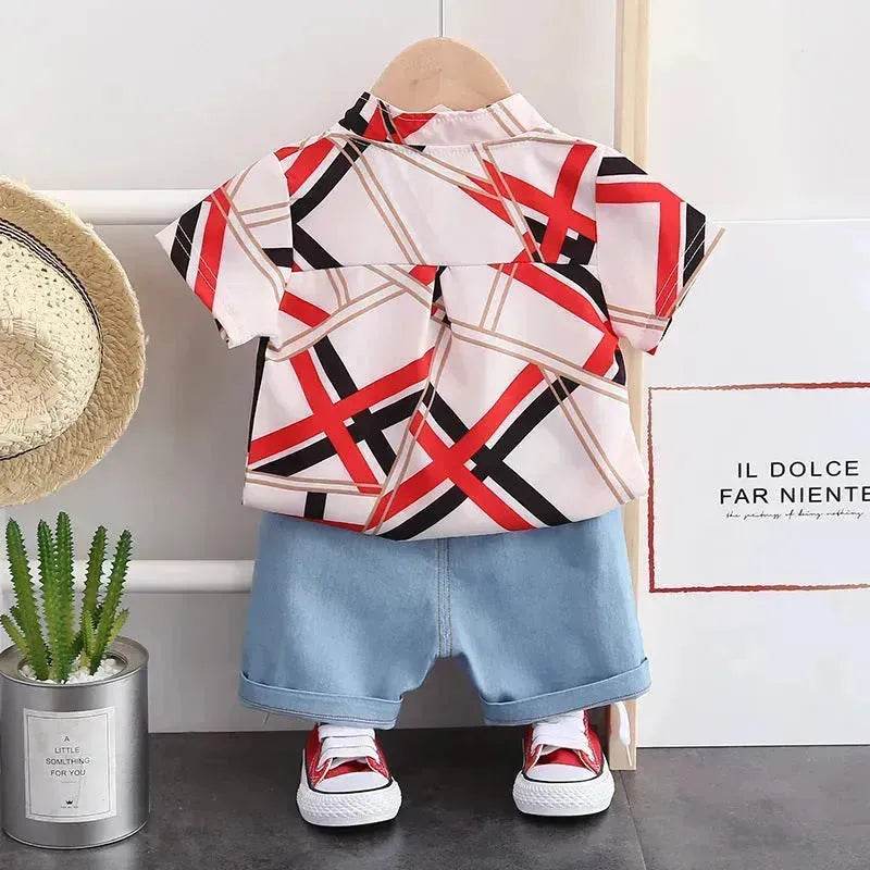 Cross-border Suit Short Sleeve Two-piece - Velora