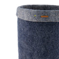 Felt Storage Basket - Navy blue - Velora Luxury Fashion