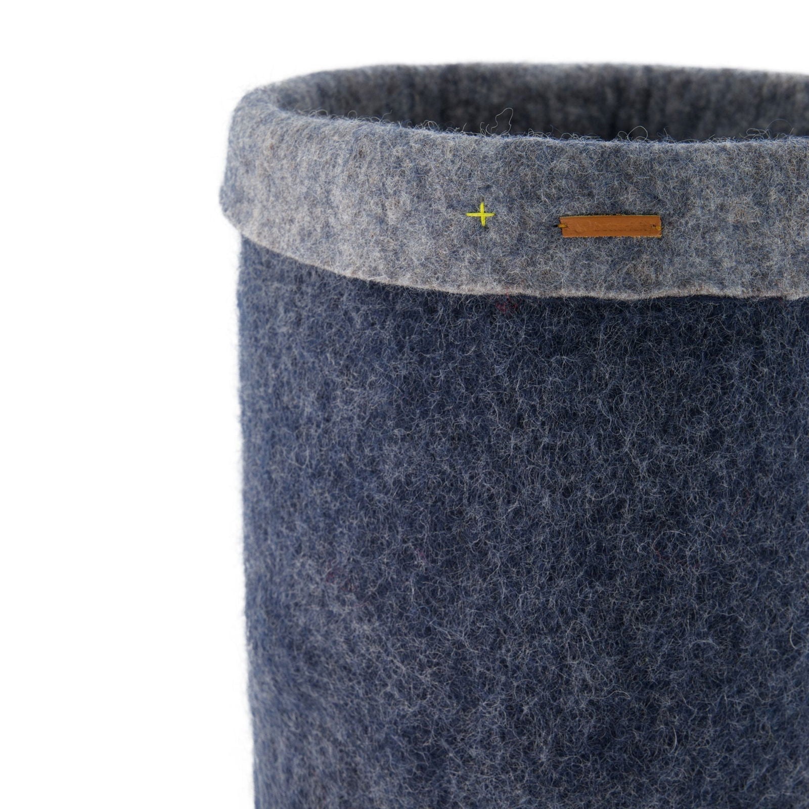 Felt Storage Basket - Navy blue - Velora Luxury Fashion