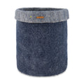 Felt Storage Basket - Navy blue - Velora Luxury Fashion