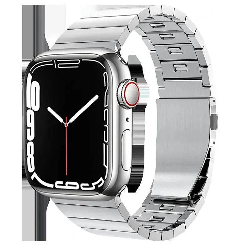 Private Model Chain Strap Stainless Steel Replaceable Apple iwatch strap - Velora