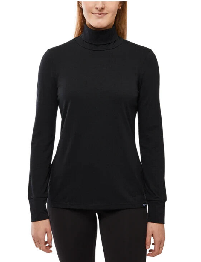 Kombi Women's Turtleneck Fleece Base Layer Tops Size: Large - Velora