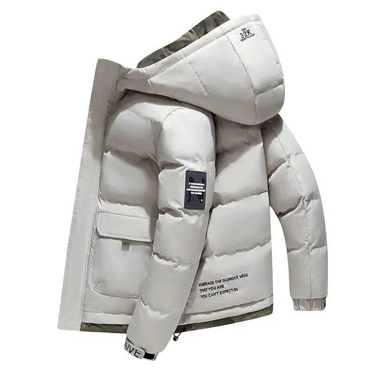Cotton-padded Coat Men's Coat Autumn And Winter Trends Clothes Men's Thickened - Velora