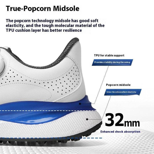 Men's Sports Sneakers Super Soft Popcorn Midsole Knob Shoes - Velora