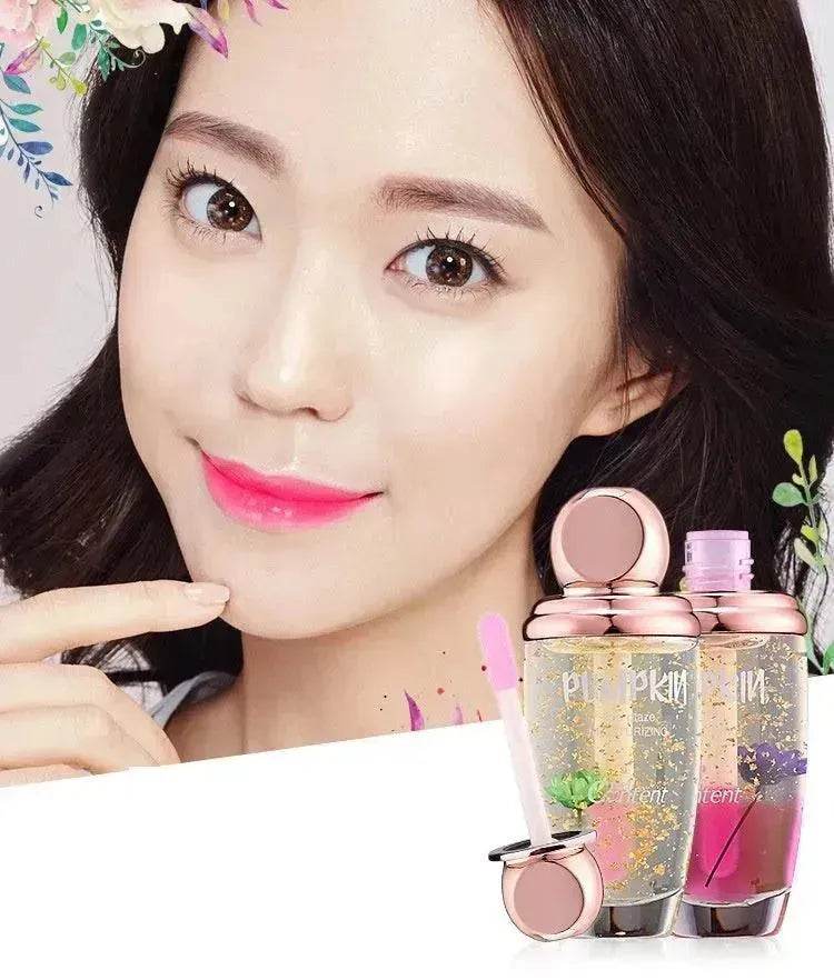 Flowers warm lip glaze - Velora