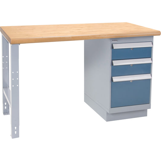 Industrial Duty Workbench, 1000 lbs. Cap., 30" W x 60" D, 34" H - Velora Luxury Fashion