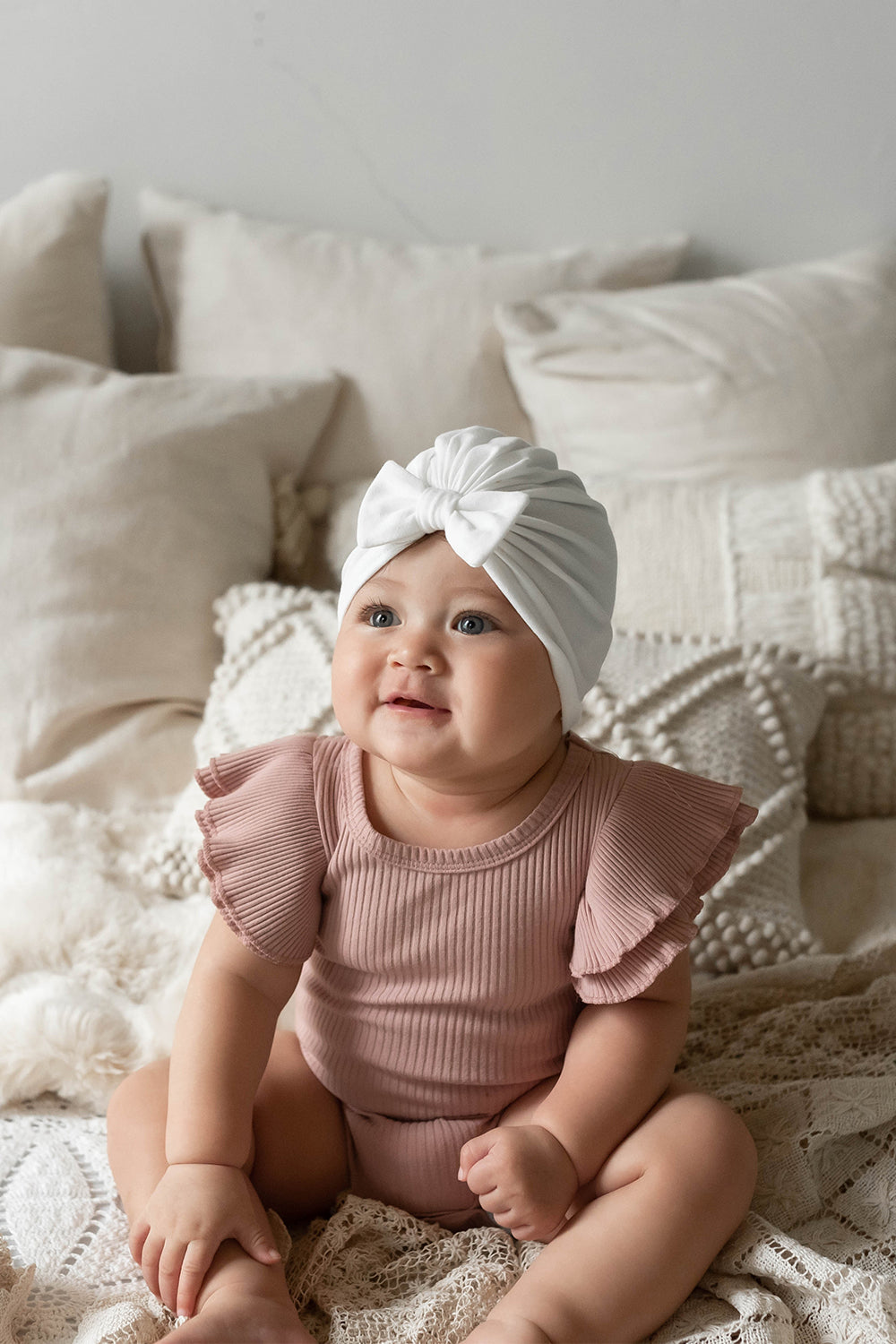 Turban Hat | Ivory - Velora