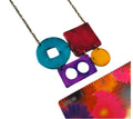 Geometric Jewelry Set with Bold Colors - Velora Luxury Fashion