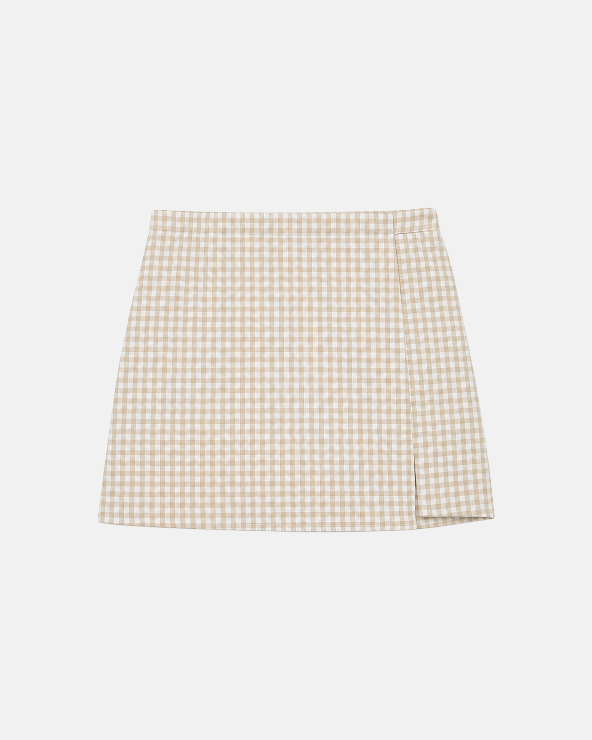 Jupe-short Gingham en coton bio