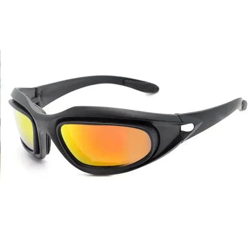 Goggles Polarized Tactical Sunglasses Outdoor Cycling Night Vision Dustproof Sunglasses - Velora