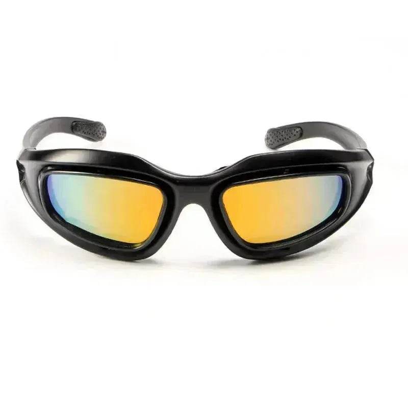 Goggles Polarized Tactical Sunglasses Outdoor Cycling Night Vision Dustproof Sunglasses - Velora