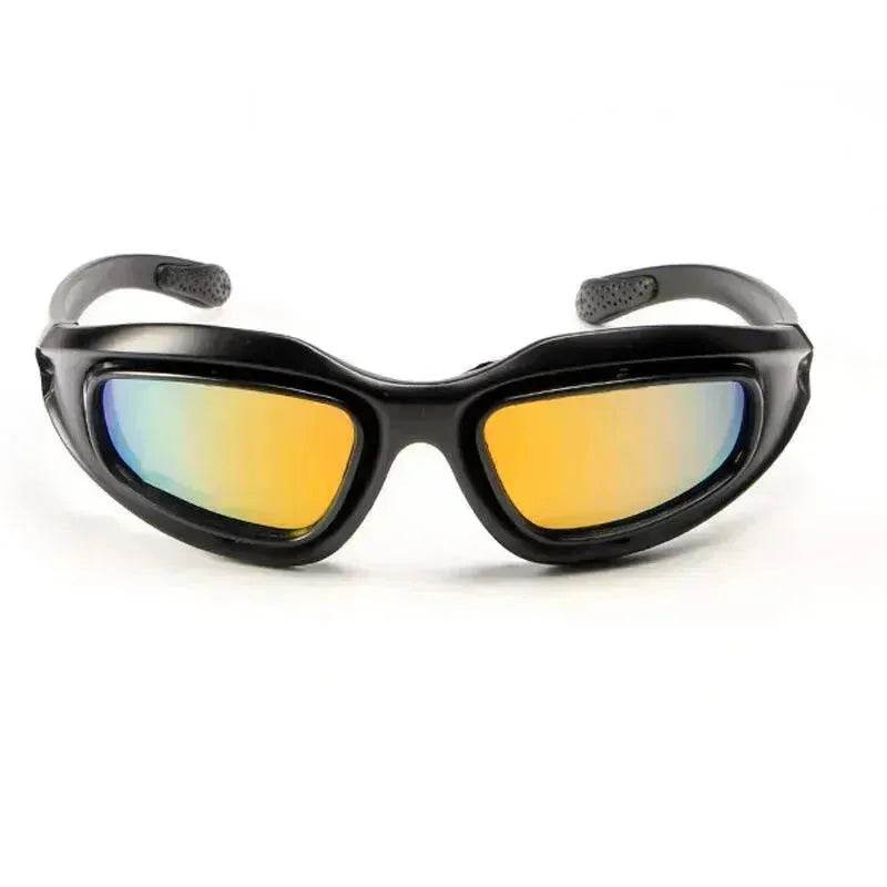 Goggles Polarized Tactical Sunglasses Outdoor Cycling Night Vision Dustproof Sunglasses - Velora