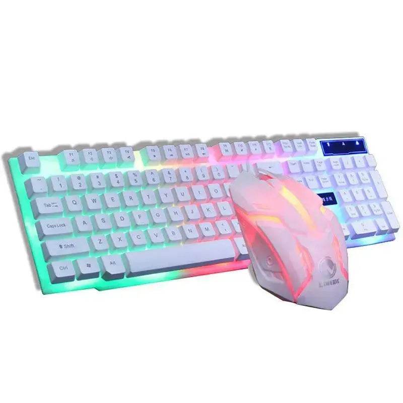 GTX300 Gaming CF LOL Gaming Keyboard Mouse Glowing Set - Velora