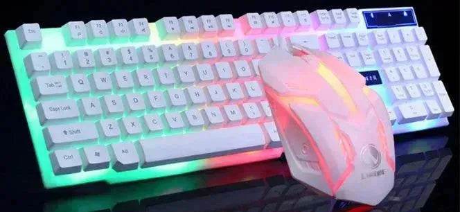 GTX300 Gaming CF LOL Gaming Keyboard Mouse Glowing Set - Velora