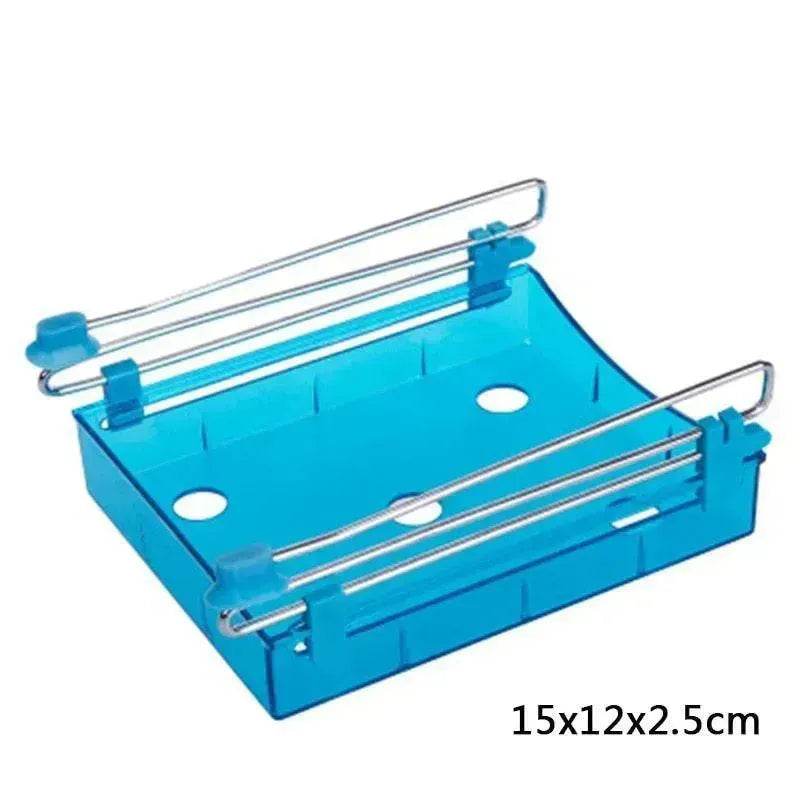 Hanging Plastic Refrigerator Clapboard Storage Rack Kitchen Supplies - Velora