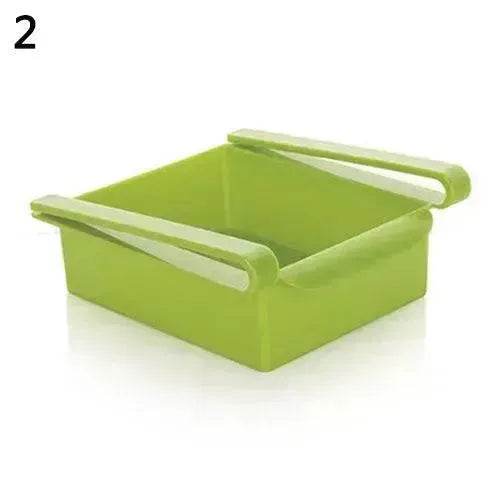 Hanging Plastic Refrigerator Clapboard Storage Rack Kitchen Supplies - Velora