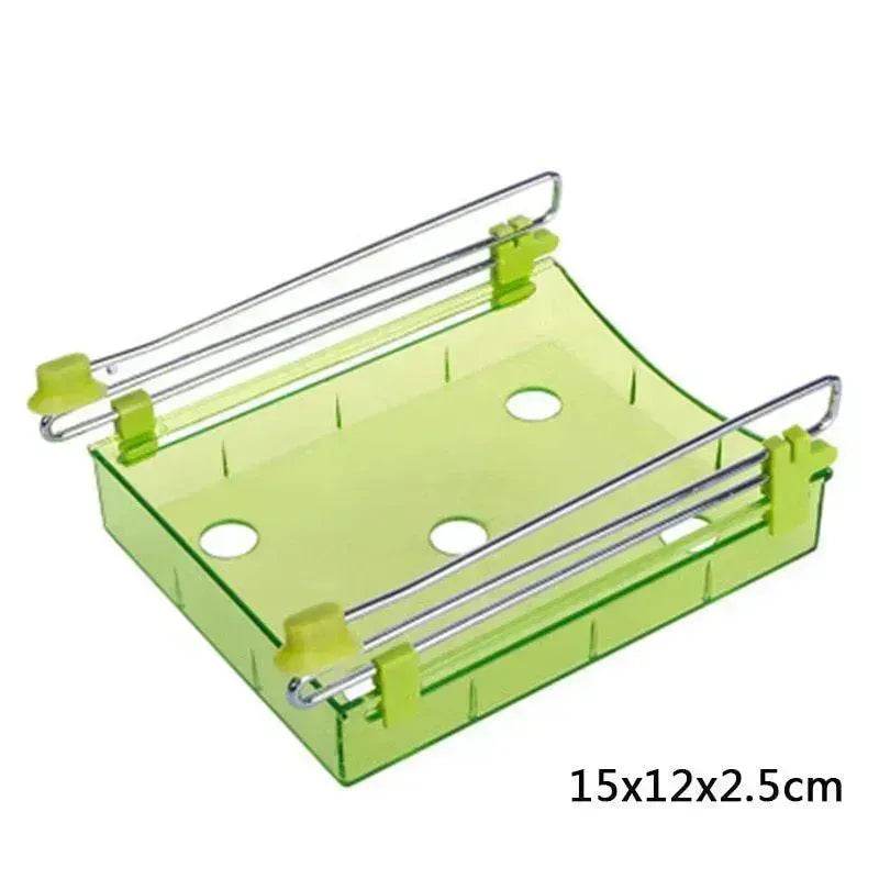 Hanging Plastic Refrigerator Clapboard Storage Rack Kitchen Supplies - Velora